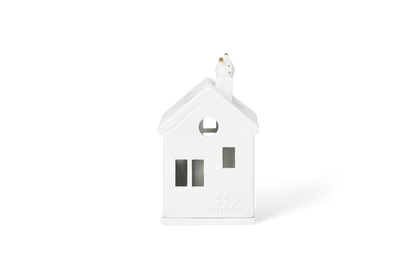 Räder Lichthaus "Santas Füßchen" aus Porzellan