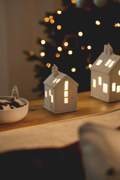 Räder Lichthaus "Santas Füßchen" aus Porzellan Mood