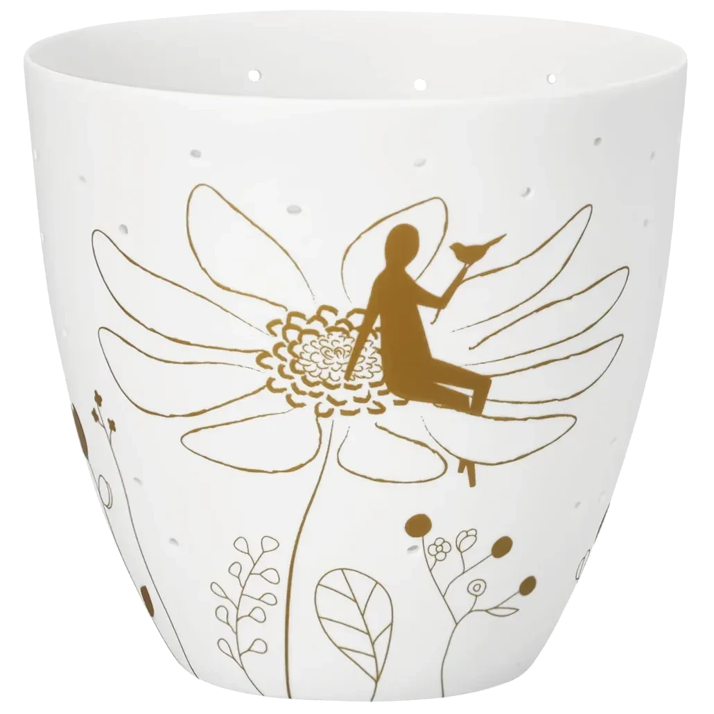 Räder Poesielicht "Blumenwiese" aus Porzellan