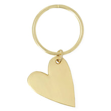 Schlüsselanhänger "Herz" in Gold