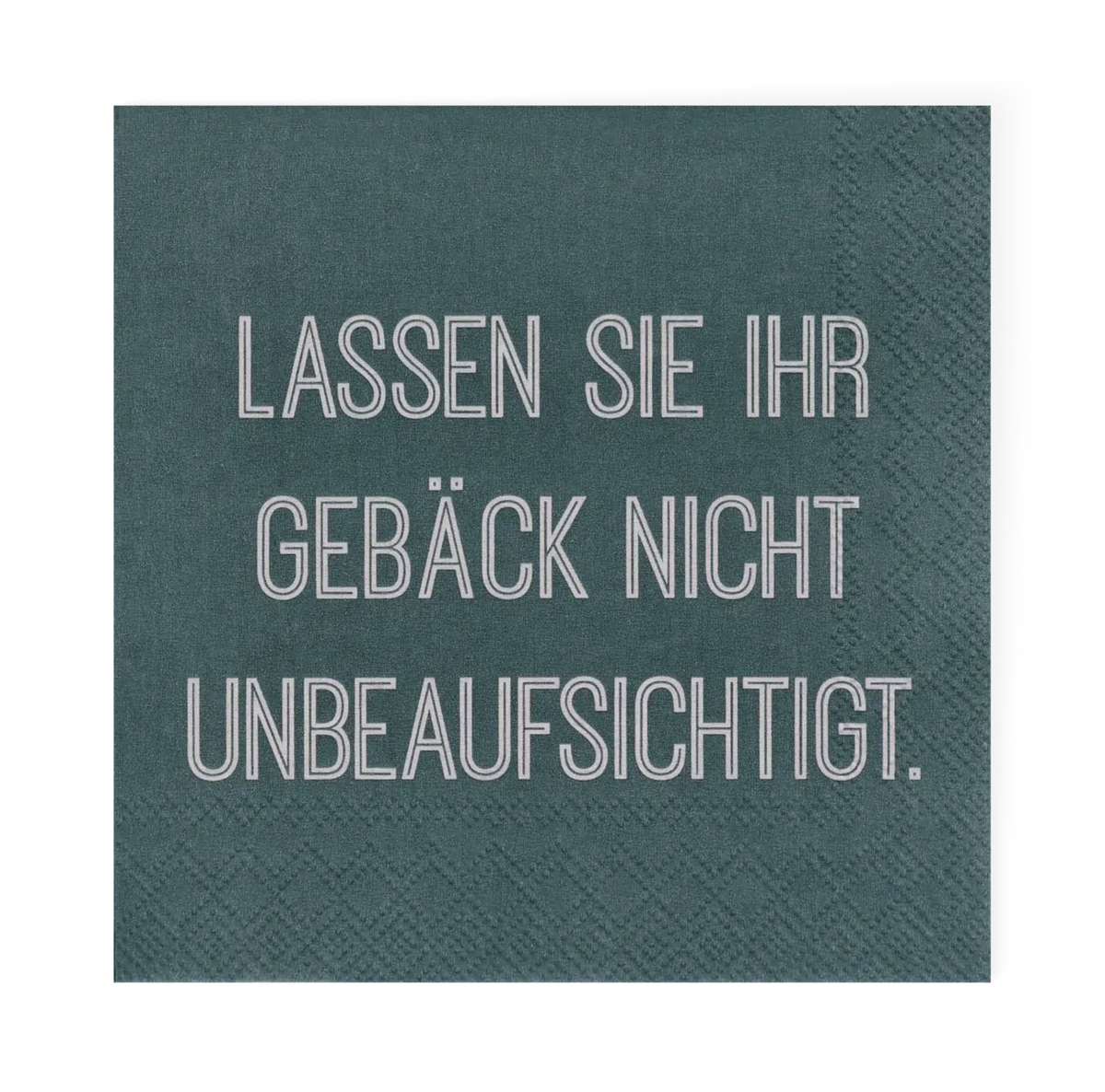 Räder Servietten "Gebäck", 25x25 cm, blau