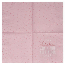 Servietten "Von Liebe allein", 33x33 cm