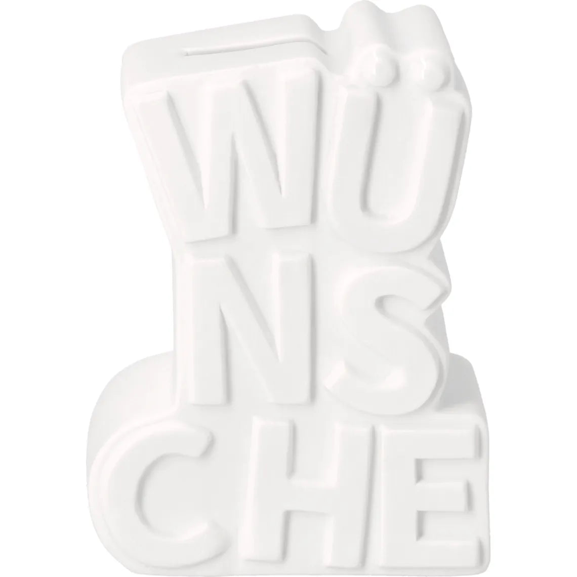 Spardose "Wünsche" aus Porzellan