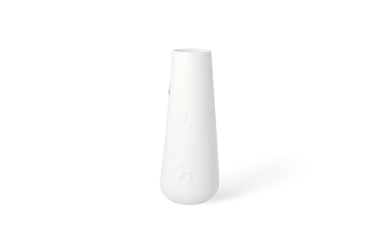 Vase „Goldblatt“ groß, aus Porzellan