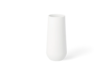 Vase „Goldblatt“ aus Porzellan mit Golddetail Rückseite