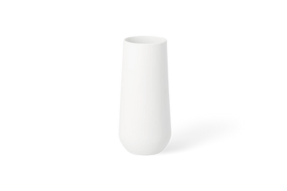 Vase „Goldblatt“ aus Porzellan mit Golddetail Rückseite
