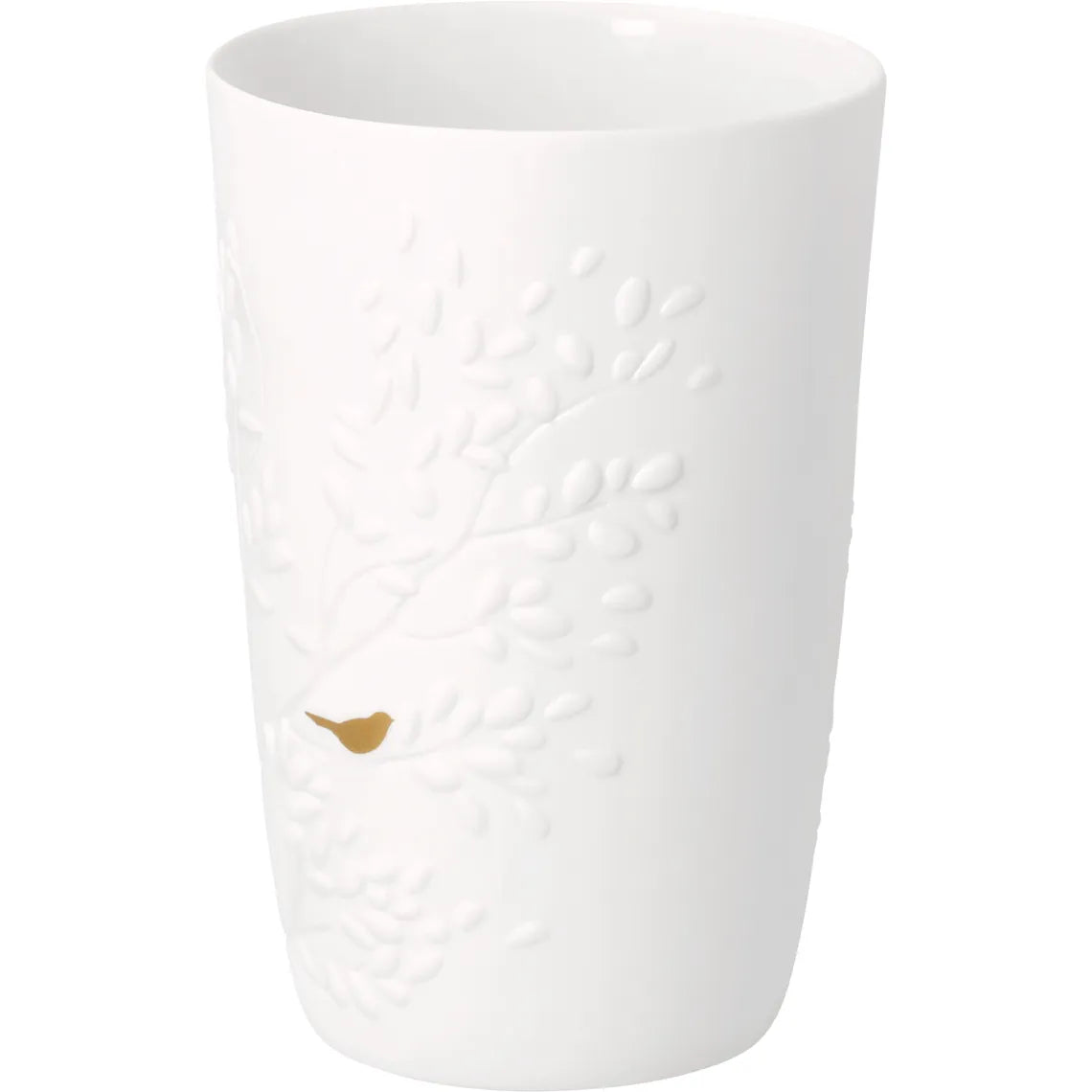 Vase „Goldvögelchen“ aus Porzellan