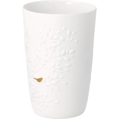 Vase „Goldvögelchen“ aus Porzellan