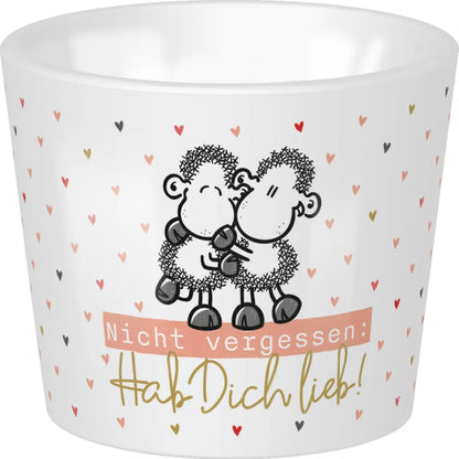 Sheepworld Eierbecher "Hab Dich lieb!"