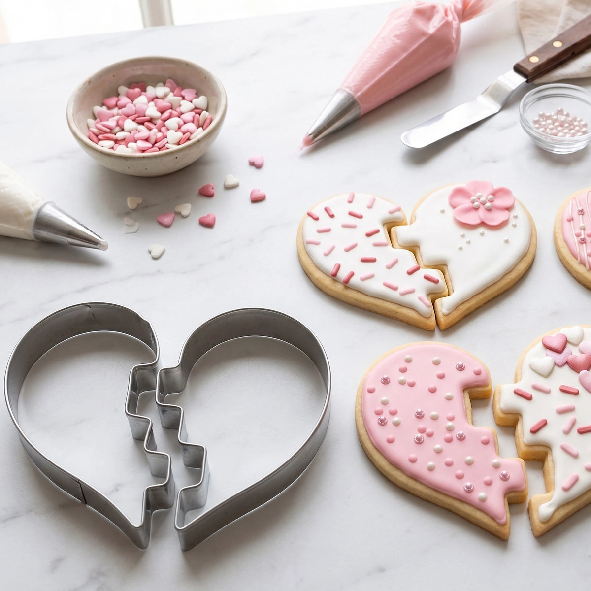 TOPModel Ausstecher Herz, 2-tlg. BAKE  and CREATE