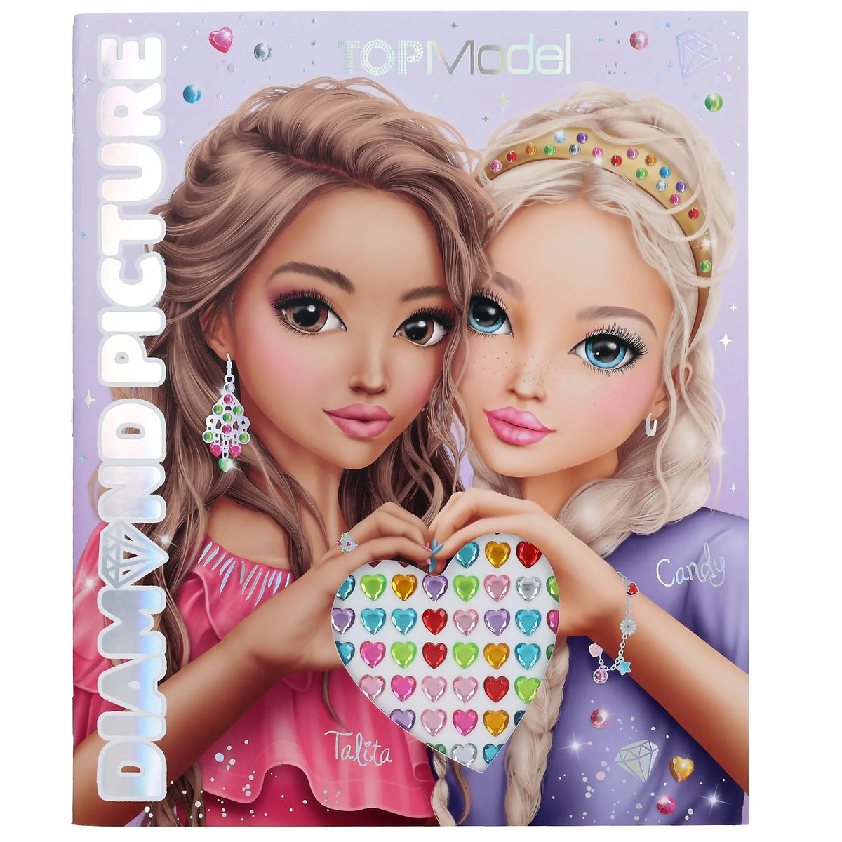 TOPModel Diamond Picture Stickerbuch