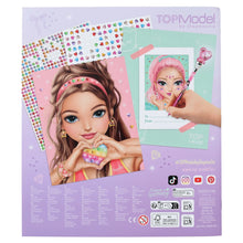 TOPModel Diamond Picture Stickerbuch Rückseite