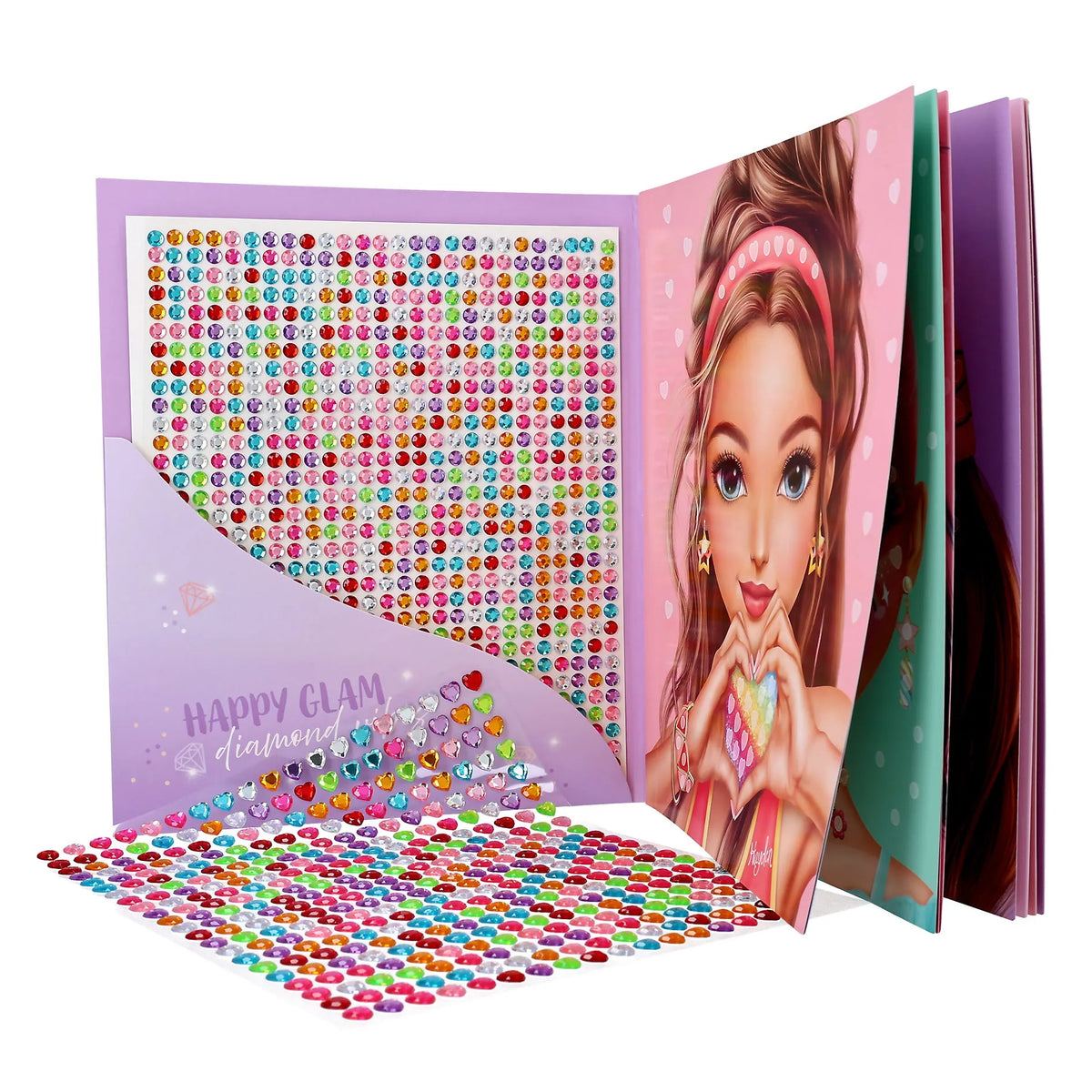 TOPModel Diamond Picture Stickerbuch 