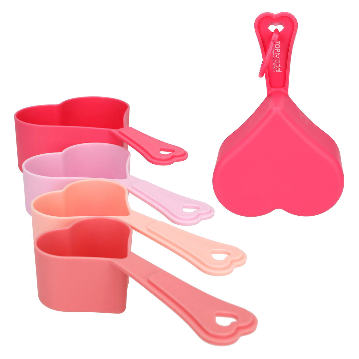 TOPModel Messbecher Set Herzen BAKE and CREATE