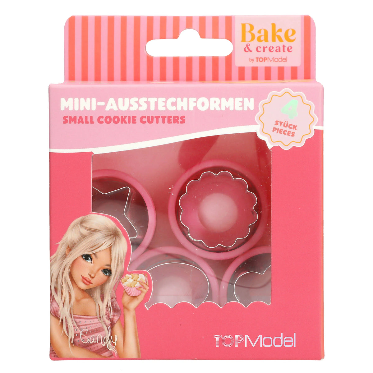 TOPModel Mini Ausstecher 4-tlg. BAKE and CREATE