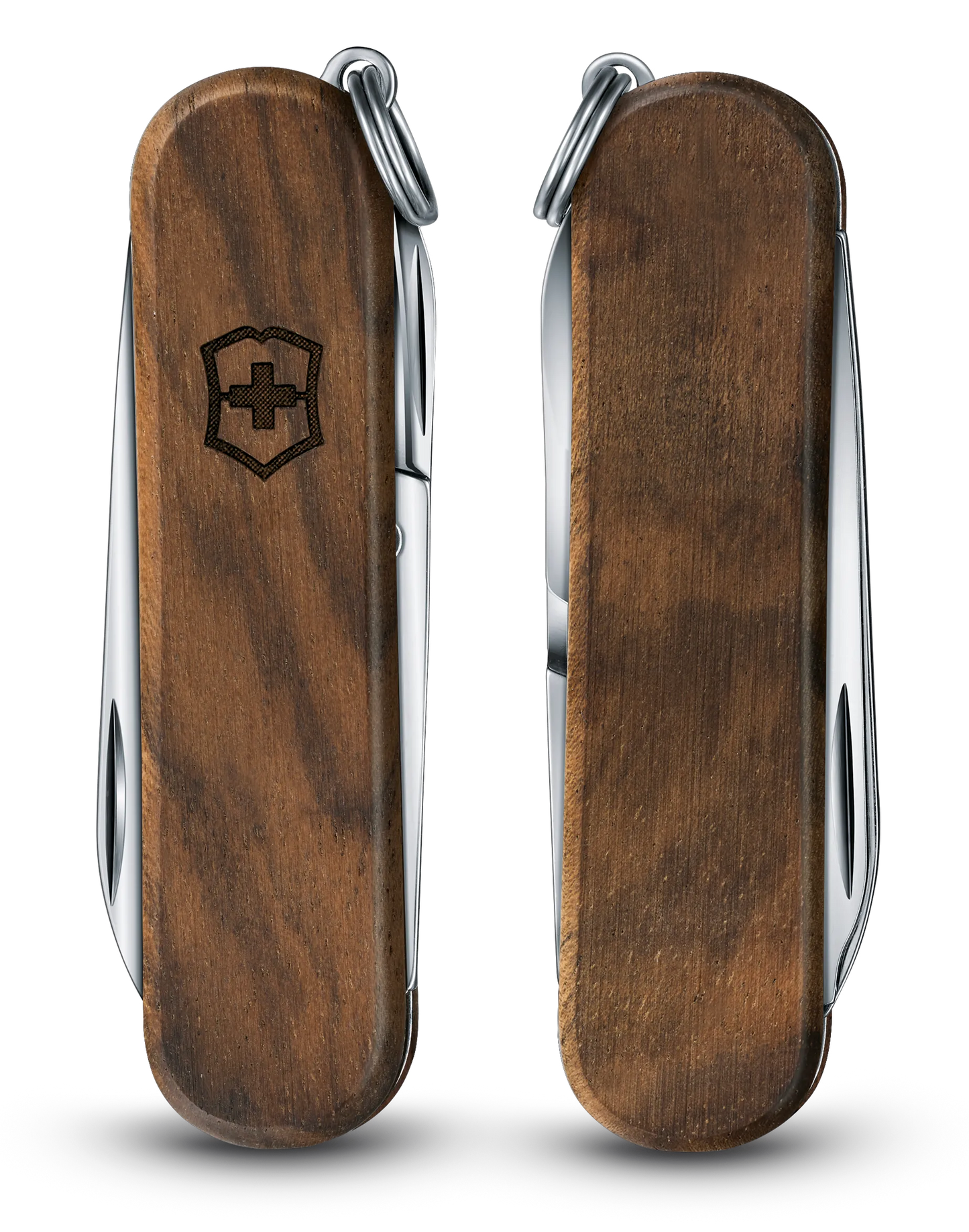 Victorinox Taschenmesser Classic SD Wood, Vorder- und Rückseite eingeklappt