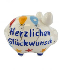 KCG Sparschwein "Herzlichen Glückwunsch"