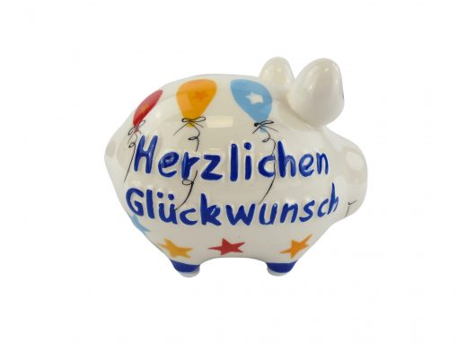 KCG Sparschwein "Herzlichen Glückwunsch"