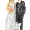 Silberhochzeitspaar mit Zahl "25" zur silbernen Hochzeit