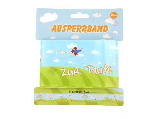 Absperrband zur Taufe