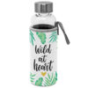 ppd Glasflasche "Wild at Heart" mit Schutzhülle
