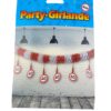Papier Girlande zum 40. Geburtstag