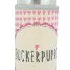 ppd Glasflasche "Zuckerpuppe" mit Schutzhülle
