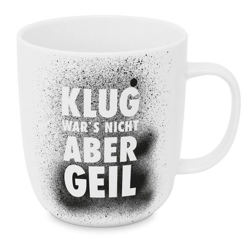 ppd Tasse "Klug war's nicht"