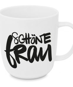 ppd Tasse "Schöne Frau"