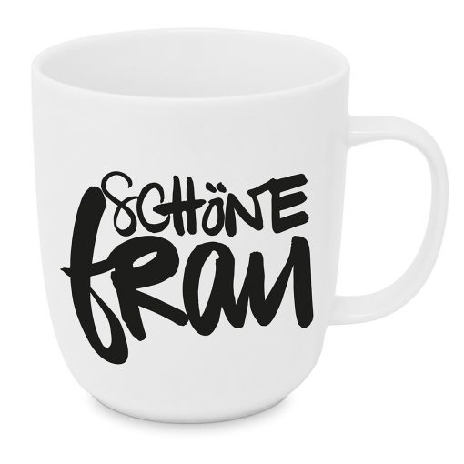 ppd Tasse "Schöne Frau"