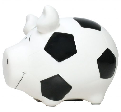 KCG Sparschwein im Fussballdesign