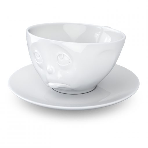 FiftyEight Kaffeetasse "Och Bitte", Seitlich von oben