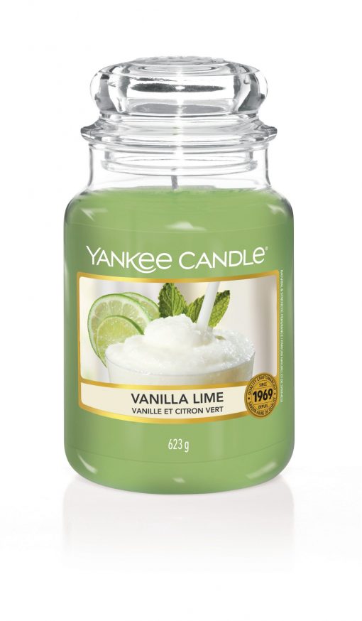 Duftkerze "Vanilla Lime", großes Classic Jar