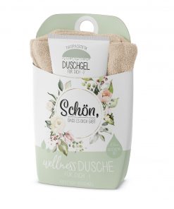 Geschenk für Dich :) Wellnessdusche "Schön, daass es dich gibt"