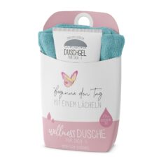 Geschenk für Dich :) Wellnessdusche "Beginne den Tag mit einem lächeln"