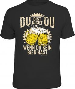 RAHMENLOS® Motiv T-Shirt "Du bist nicht du"