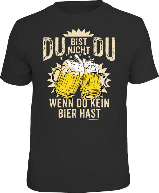 RAHMENLOS® Motiv T-Shirt "Du bist nicht du"