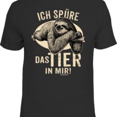 RAHMENLOS® Motiv T-Shirt "Das Tier in mir"