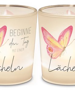 LaVida Windlicht "Beginne den Tag" - Lovely Greetings