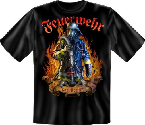 RAHMENLOS® Motiv T-Shirt "Feuerwehr"