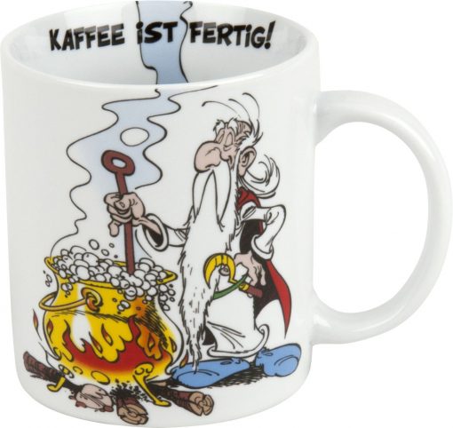 Könitzer Kaffeebecher "Asterix - Kaffee ist fertig!"