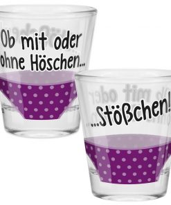 Sheepworld Schnapsglas "Stößchen"