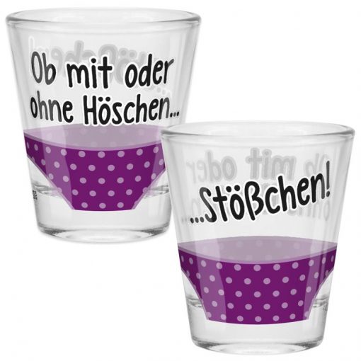 Sheepworld Schnapsglas "Stößchen"