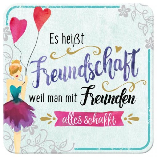 Sheepworld Untersetzer "Freundschaft"