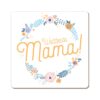 Grafik Werkstatt Korkuntersetzer - Weltbeste Mama