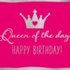 Geschenkbox mit Musik "Queen of the Day"