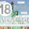 Geschenkbox mit Musik zum 18 Geburtstag "Endlich 18 - Happy Birthday"