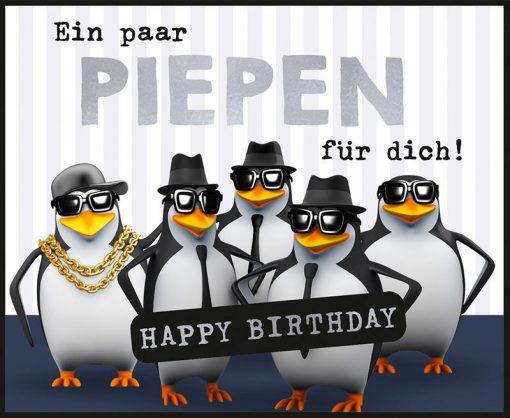 Geschenkbox mit Musik "Ein paar Piepen für dich!