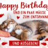 Soundbox "Happy Birthday und Mäuse zum Entspannen"
