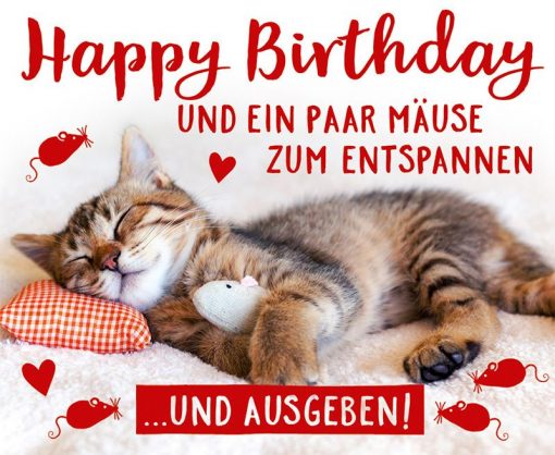 Soundbox "Happy Birthday und Mäuse zum Entspannen"